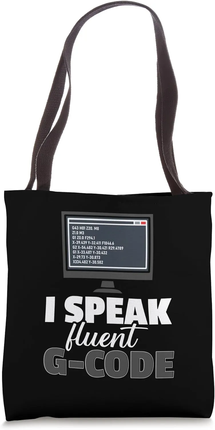 CNC Machinist Metal Work Tote Bag