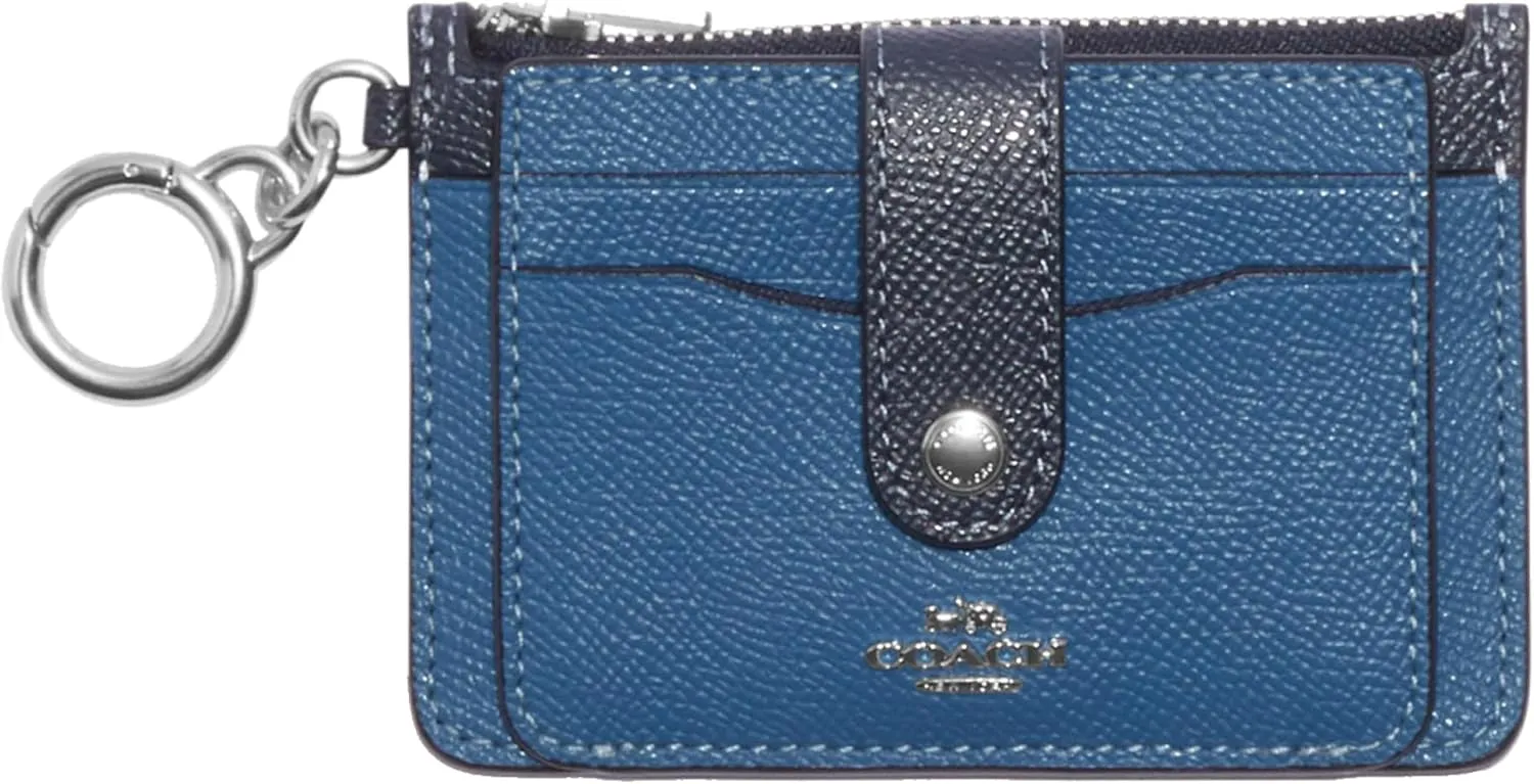 Coach Contrast Trim Attachment Card Case