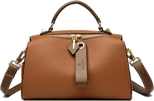 Crossbody Bags for Women Shoulder Handbags Dual Straps, Dual Directional Zipper Closure, Medium Size in 4 Colors