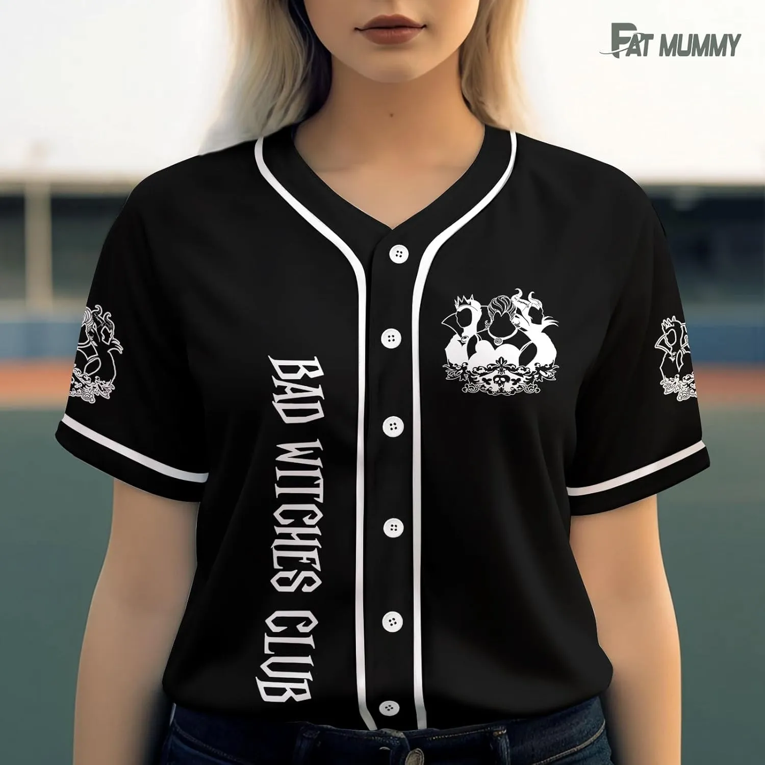 Cute Alien Baseball Jersey, Movie Character Jersey Button Down Shirt, Birthday Gifts for Cartoon Lovers