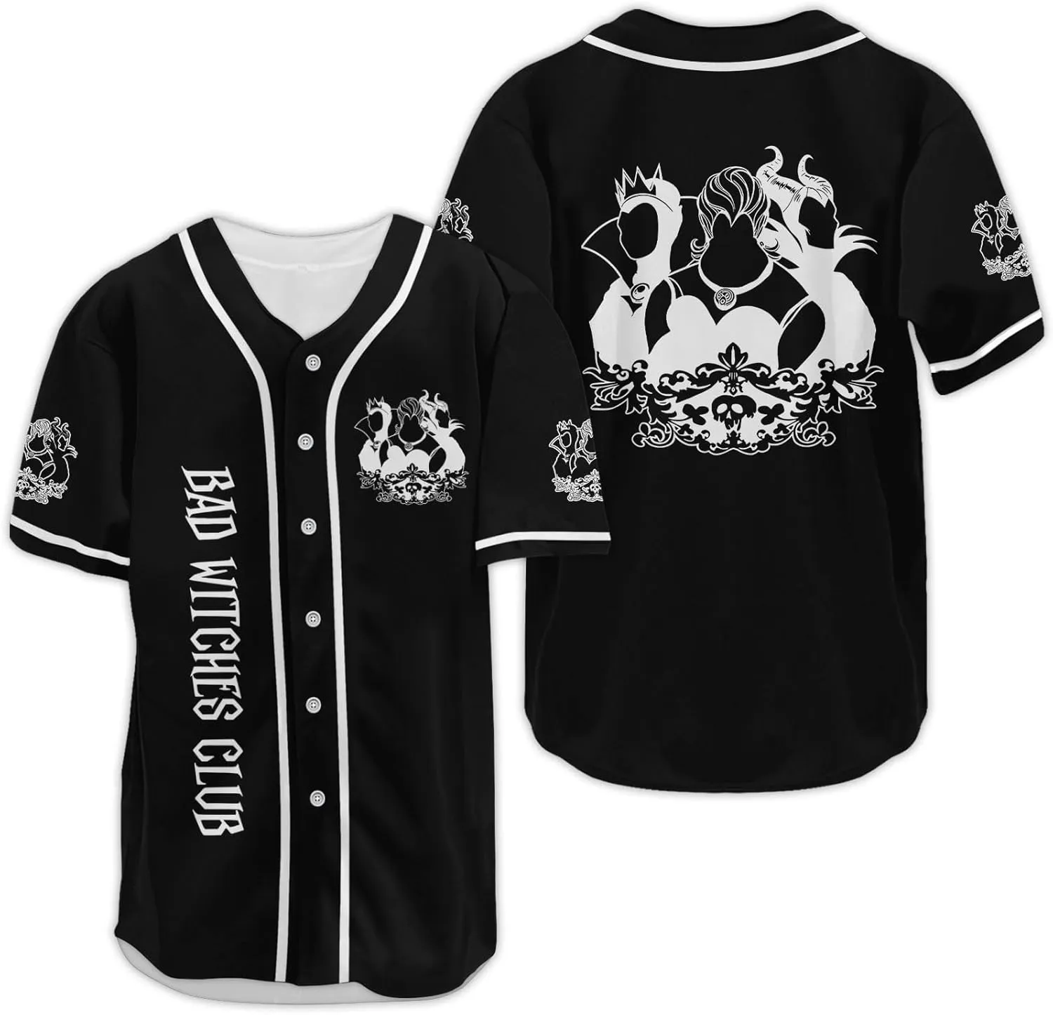 Cute Alien Baseball Jersey, Movie Character Jersey Button Down Shirt, Birthday Gifts for Cartoon Lovers
