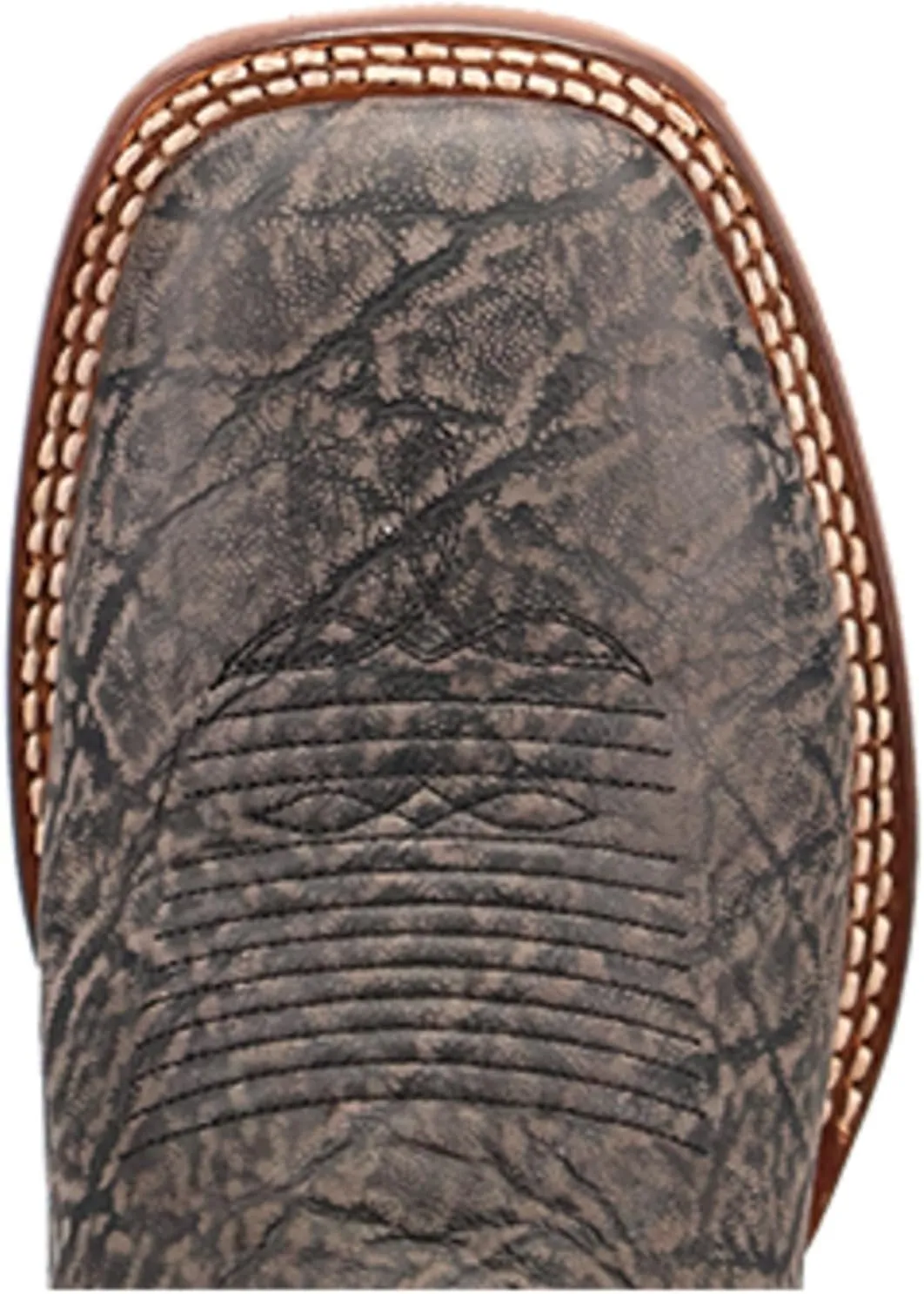 Dan Post Men's Elephant Print Western Boot Broad Square Toe - Dp5184