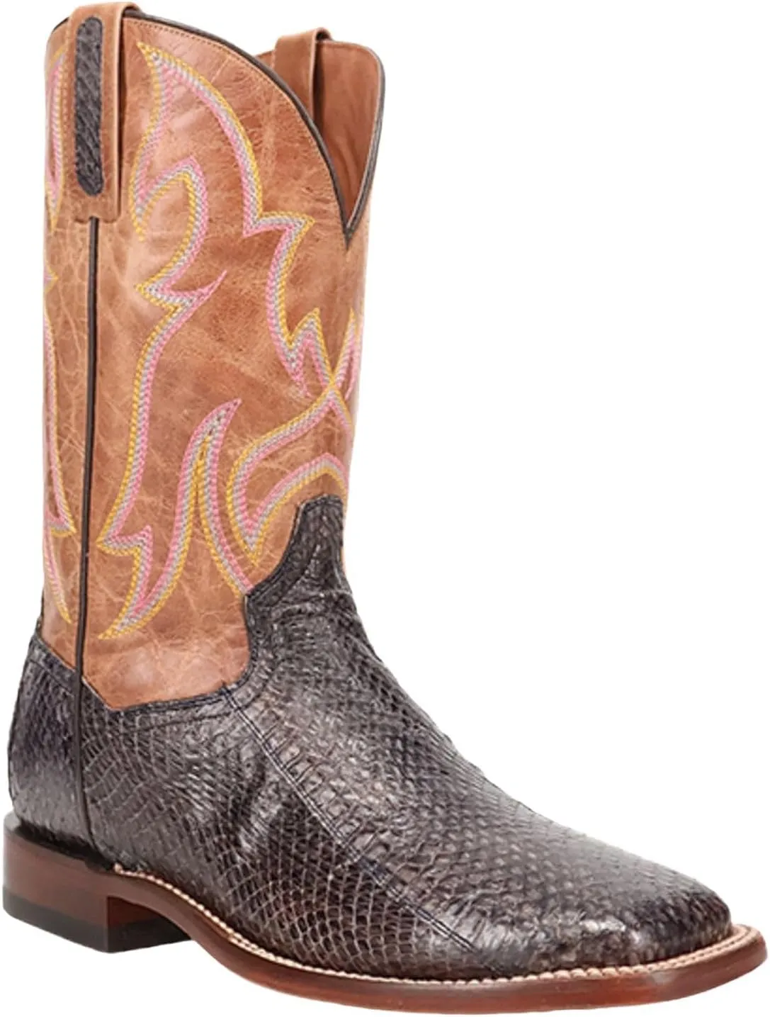 Dan Post Men's Exotic Cobra Western Boot Broad Square Toe - Dps1124