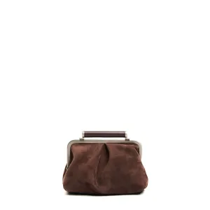 DARK BROWN PARTY CLUTCH
