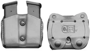 DeSantis Double Magazine Pouch for 10mm/45 Caliber Gun-Black