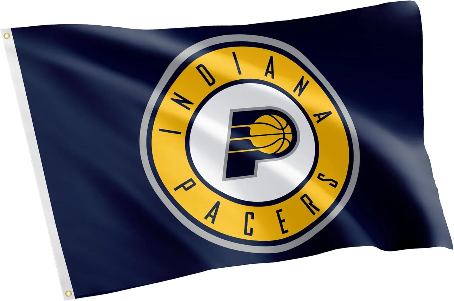 Desert Cactus Indiana Pacers Flag NBA 100% Polyester Indoor Outdoor 3x5 feet National Basketball Association Team Flags (Flag #2)