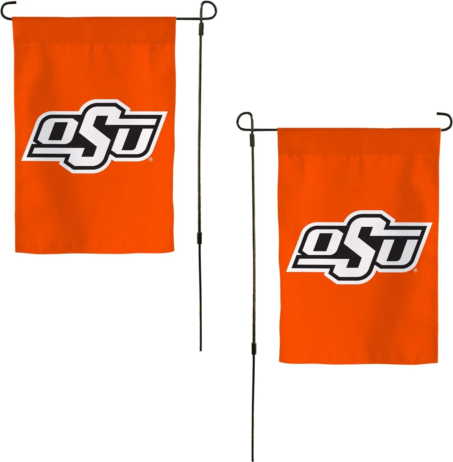 Desert Cactus Oklahoma State University OSU Garden Flag – 19 x 12 inch Oklahoma State Cowboys Banner, For Outdoor Display and Events (Design G)