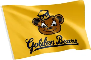 Desert Cactus University of California Berkeley UCB Flag - 3 x 5 Feet Golden Bears Banner, Indoor/Outdoor Durable Fabric, 100% Polyester Design (Style 7)