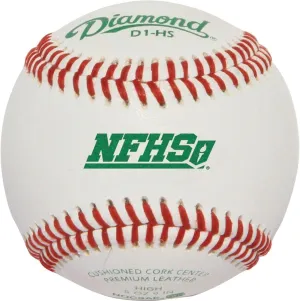 Diamond D1-Nfhs Leather Baseballs 12 Ball Pack
