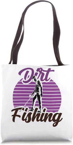 Dirt Fishing Detection Metal Detecting Detector Hobby Tote Bag