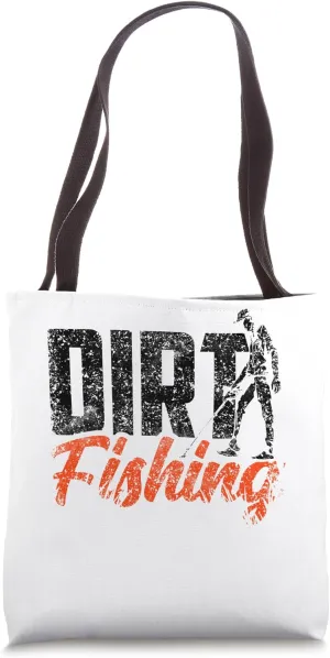 Dirt Fishing Detector Hobby Detection Metal Detecting Tote Bag