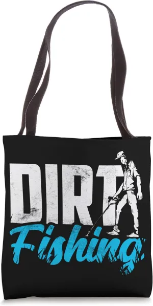 Dirt Fishing Detector Hobby Detection Metal Detecting Tote Bag