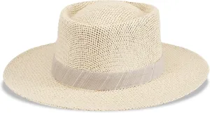 Dockers Men's Straw Fedora and Panama Hat