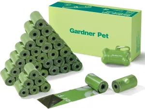 Dog Poop Bags 540Counts, 13"x9" Poop Invisible Dog Waste Bags with Dispenser, Double-layered Thicken Pine Scented Poop Bag Holders for Leashes, Extra Thick and 100% Leak Proof Pet Waste Bags(36 Rolls)