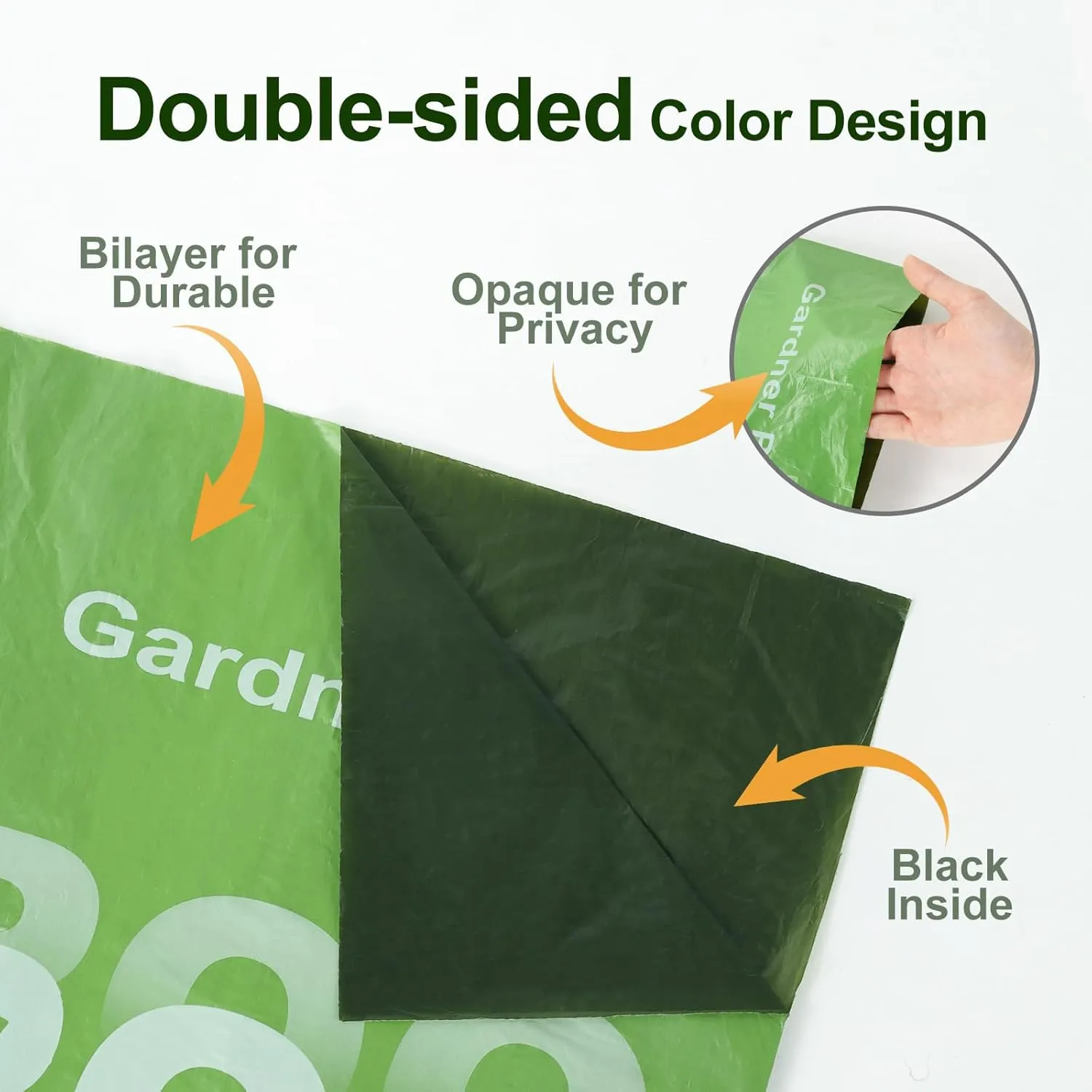 Dog Poop Bags 540Counts, 13"x9" Poop Invisible Dog Waste Bags with Dispenser, Double-layered Thicken Pine Scented Poop Bag Holders for Leashes, Extra Thick and 100% Leak Proof Pet Waste Bags(36 Rolls)