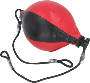 Double End Bag Boxing Ball,PU Leather Double End Punching Bag Boxing Striking Improve Reflexes, Fast Speed Hanging Boxing Ball for Training