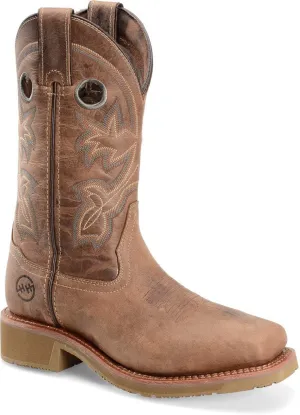 DOUBLE-H Women's DH2411 Haddie Comp Toe, Brown 8 B(M) US