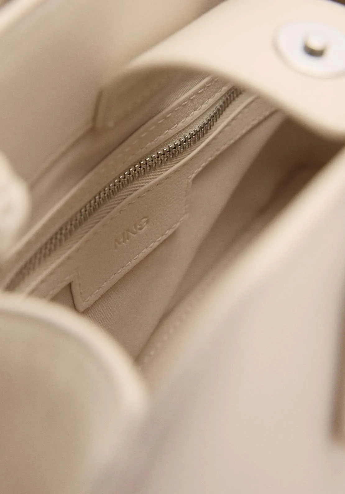 Double-handle bowling bag - Beige