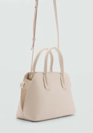 Double-handle bowling bag - Beige