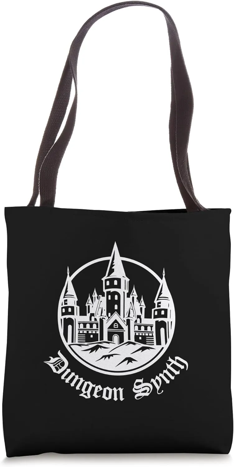 Dungeon Synth Castle Dark Ambient Old-school Medieval Music Tote Bag