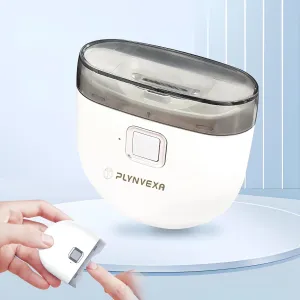 Electric Nail Clipper with LED Light & Storage - Rechargeable Low Noise Nail Trimmer for Adults, Seniors, Babies | Adjustable Speed, USB-C Charging, Portable Travel Gift