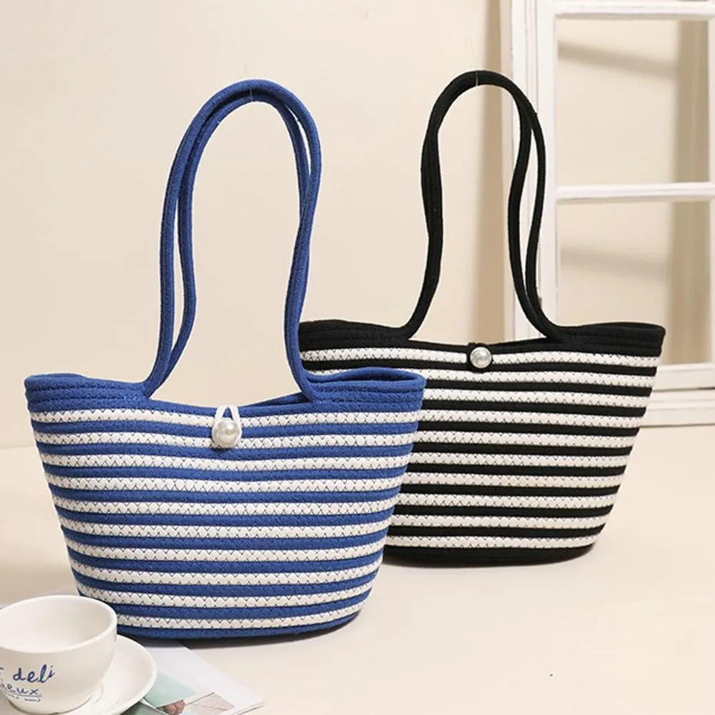 Epsion Women's Summer Woven Tote Bag Handbag Straw Shoulder Bag Hobo Chic Purse Travel 2025