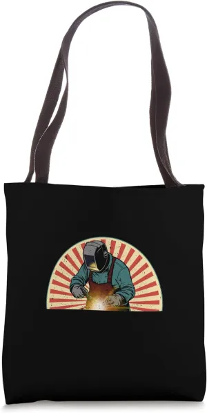 Fabrication Steel Metalworking Welding Fabricators Tote Bag