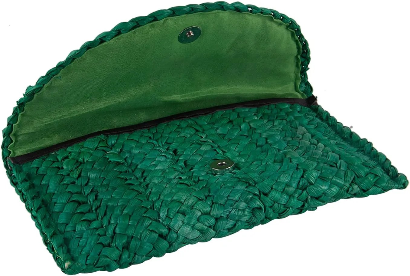 Fecialy Straw Clutch Purses Straw Purses for Women Envelope Woven Clutch Handbags Summer Beach Bags