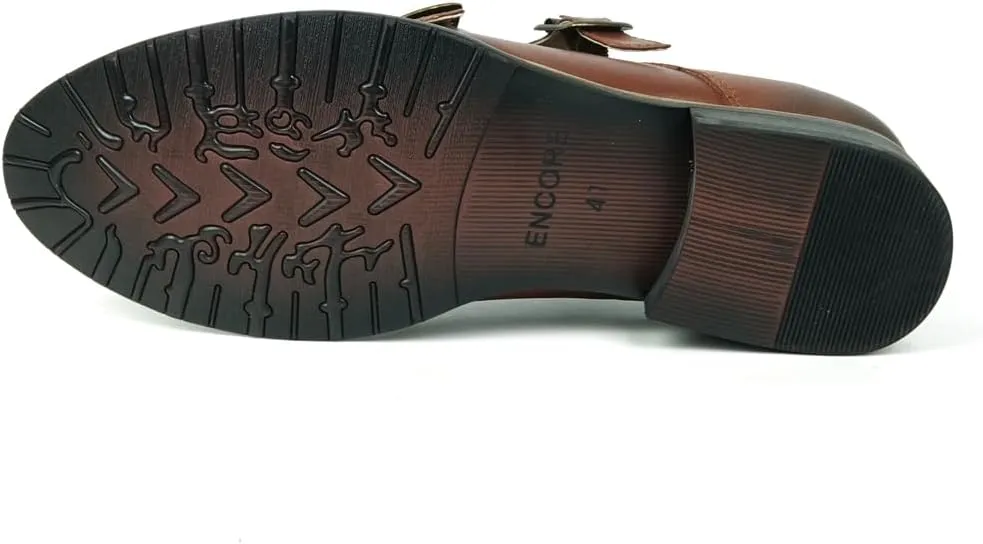 FI-9051 Genuine Leather Double Monk Straps