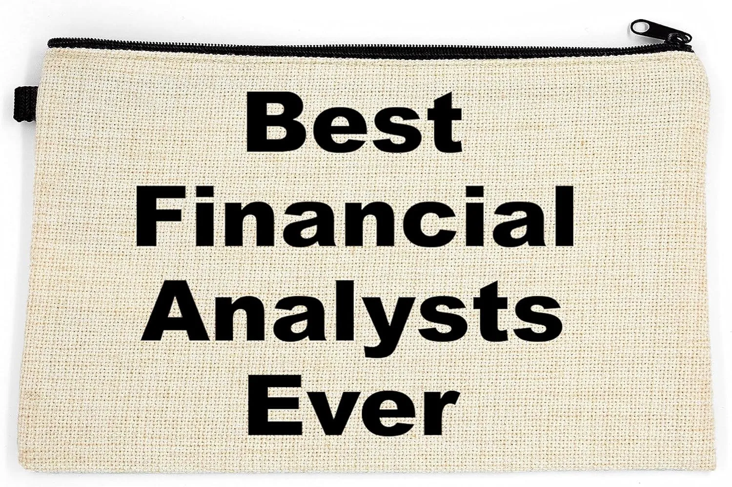 Financial Analysts Makeup Bag, Gift For Financial Analysts, Best Financial Analysts Ever, Toiletry Bag, Birthday Gift For Her, Makeup Bag For Women, Christmas Gift Bag