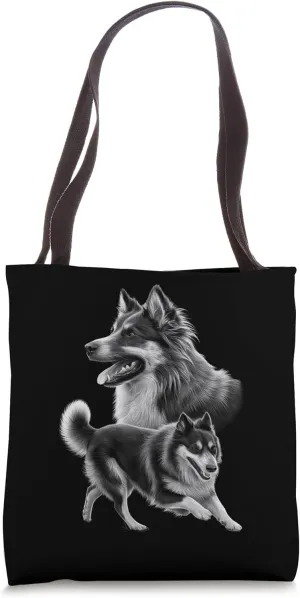 Finnish Spitz Tote Bag