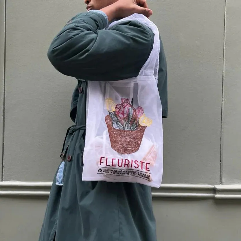 Fleuriste Organza Tote Bag
