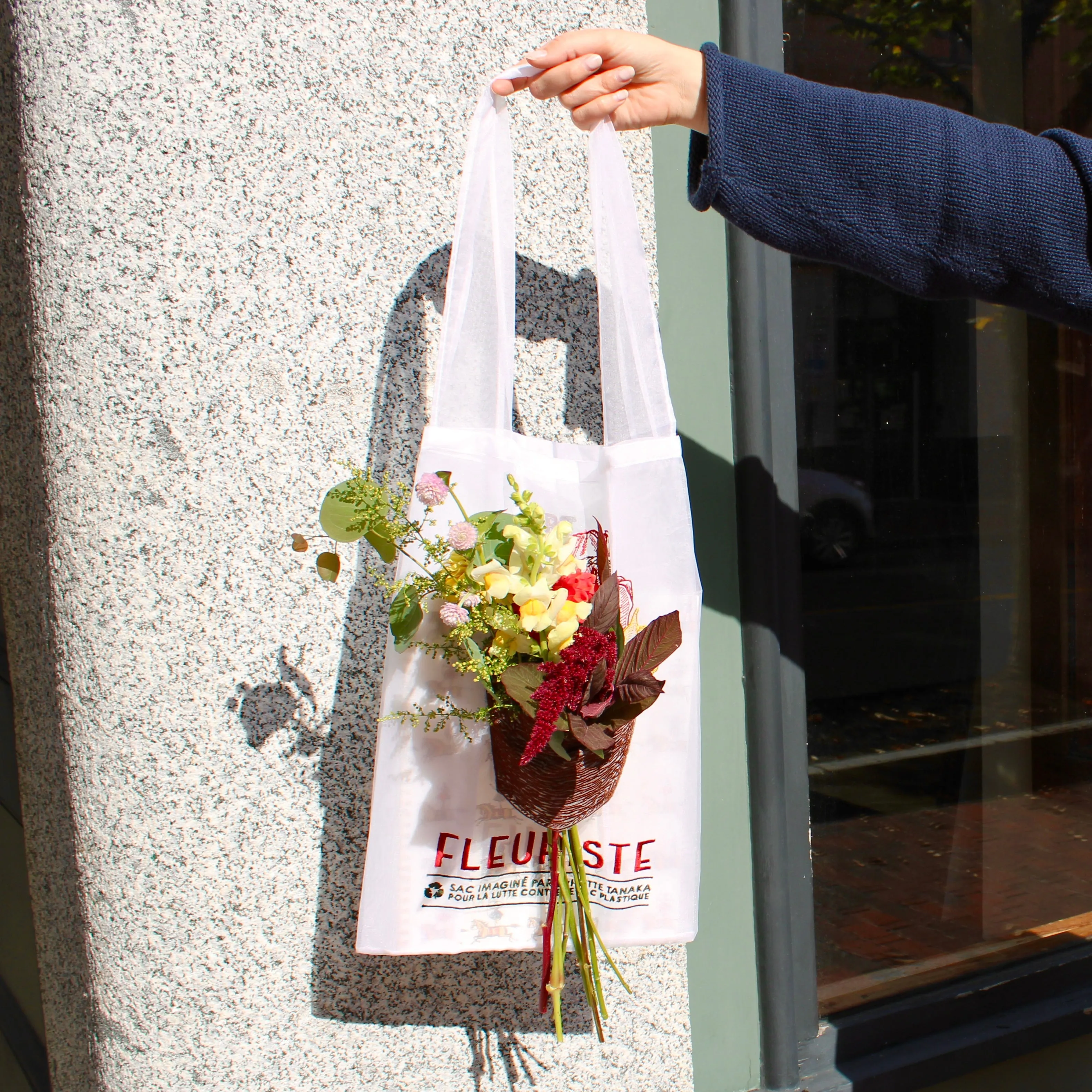 Fleuriste Organza Tote Bag