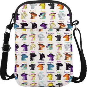 Fourth Wing Dragon Inspired Gift Darkstalker Crossbody Bag Fire Dragon Bookish Gift Dragon Tribes For Dragon Lover Bag