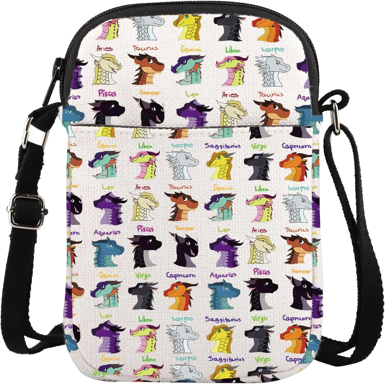 Fourth Wing Dragon Inspired Gift Darkstalker Crossbody Bag Fire Dragon Bookish Gift Dragon Tribes For Dragon Lover Bag
