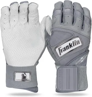 Franklin Sports MLB Power Strap Infinite Batting Gloves - Baseball   Softball Long Cuff Batting Gloves - Adult   Youth