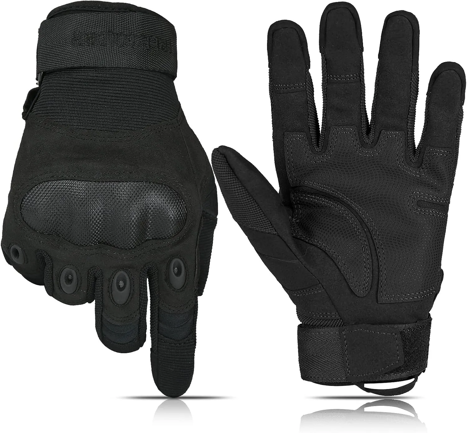 FREE SOLDIER Tactical Gloves for Men - Military Combat Gloves for Motorcycle Riding, Cycling, Hiking, Airsoft, Shooting | Reinforced Grip & Durable