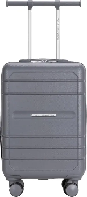 French Connection Le Voyage Luggage Set, Quiet Shade, 22" Carry-On