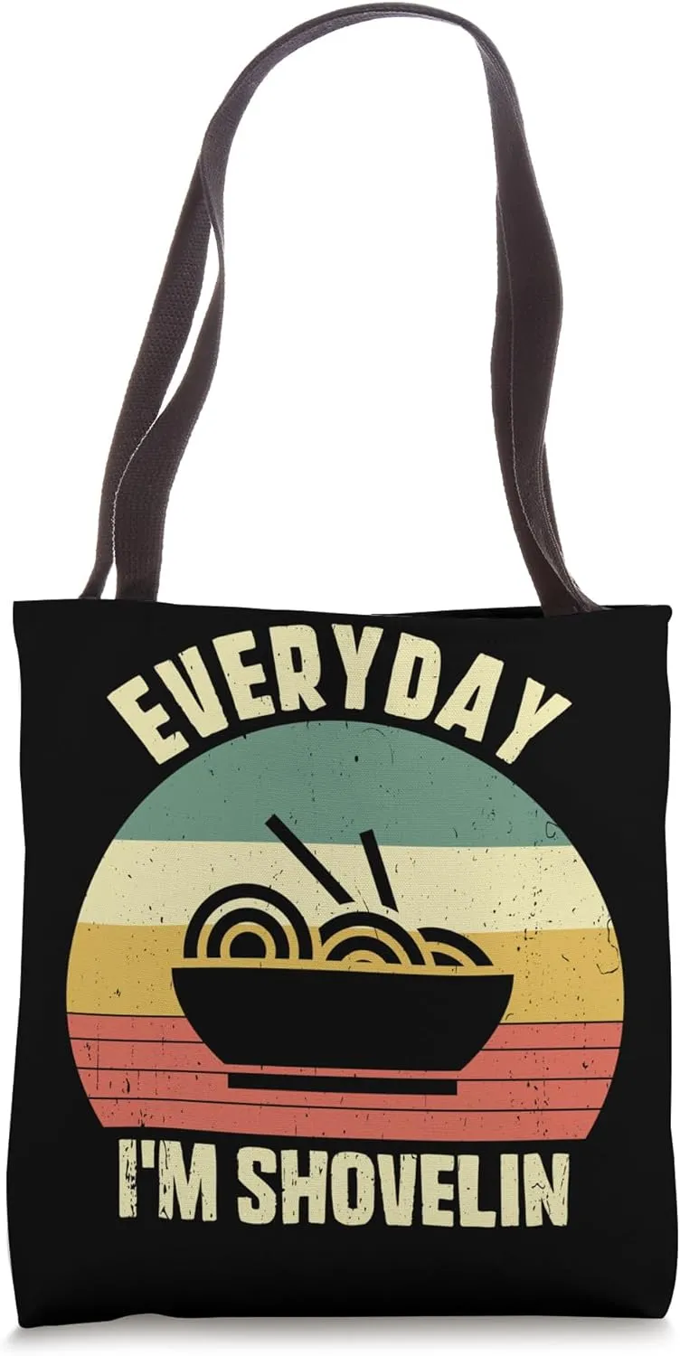 Funny Ramen noodle bowl japanese Kawaii Tote Bag