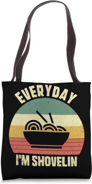 Funny Ramen noodle bowl japanese Kawaii Tote Bag