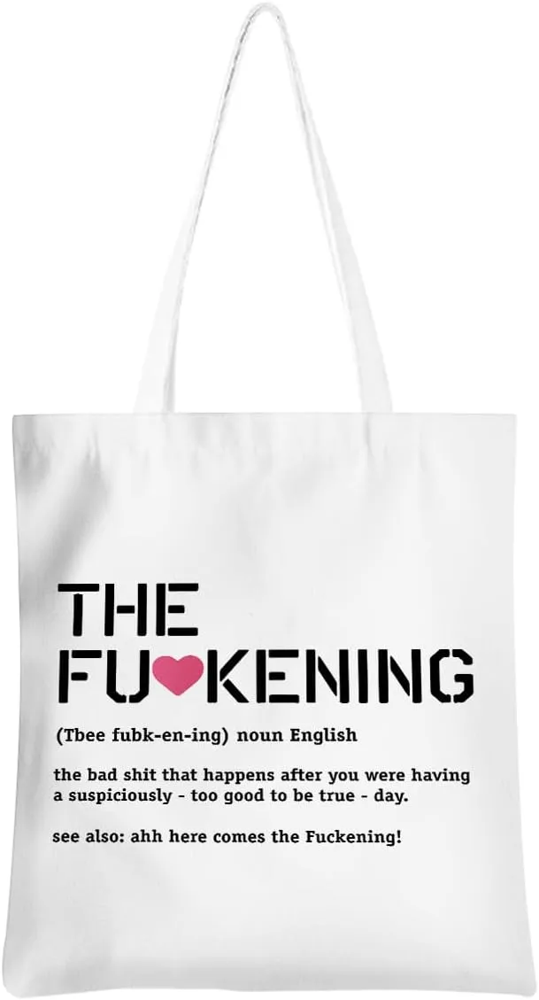 Gag Gifts Sarcastic Tote Bag, Funny Gifts Reusable Grocery Bags, Novelty Gifts Humor Beach Bag Weekender Bag