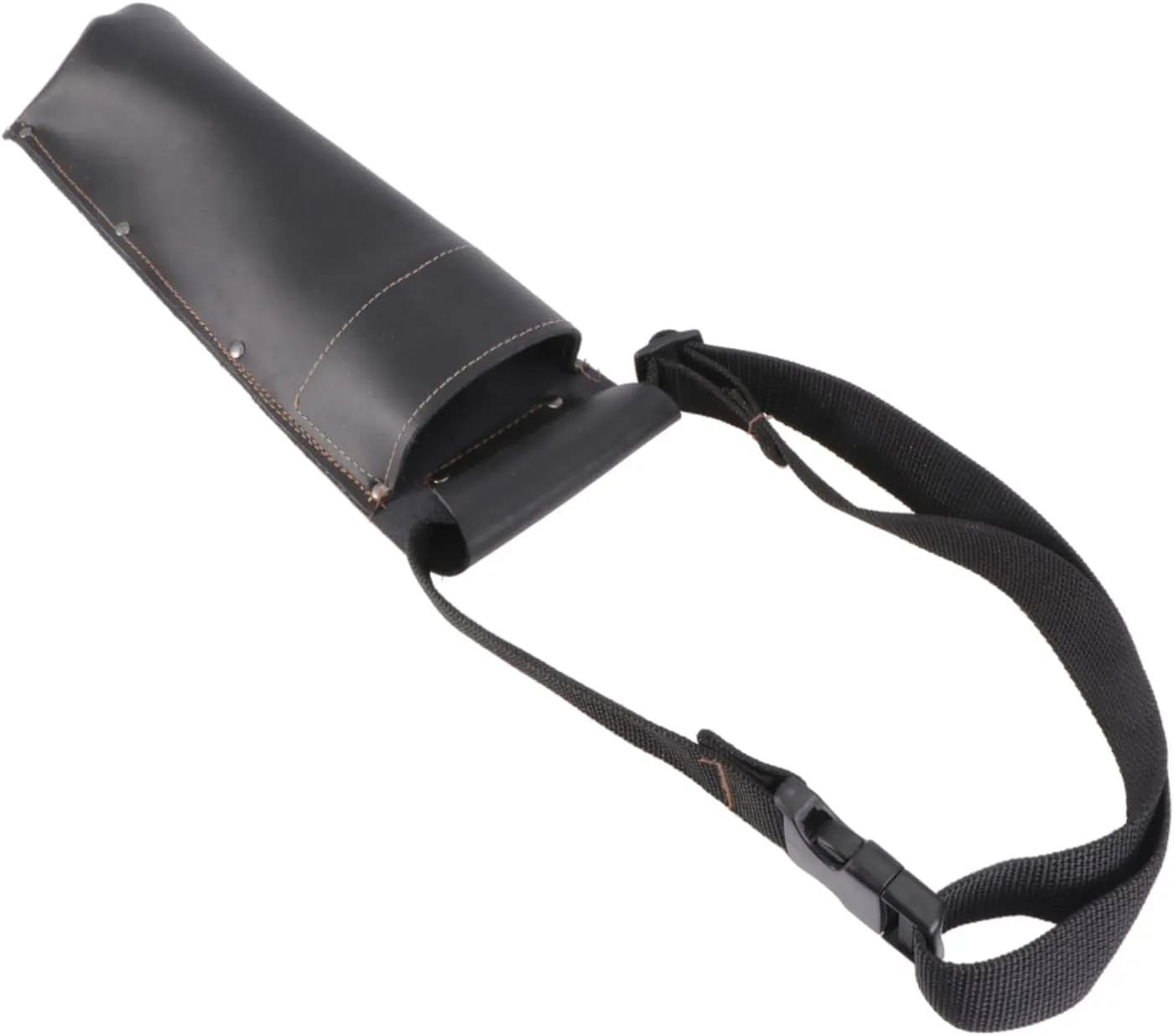 GANAZONO 1Pc Flame Resistant Welding Rod Holder Cowhide Electrode Storage Bag Reinforced Rivets for Enhanced Lifespan Wear Resistant Tool for High Welding