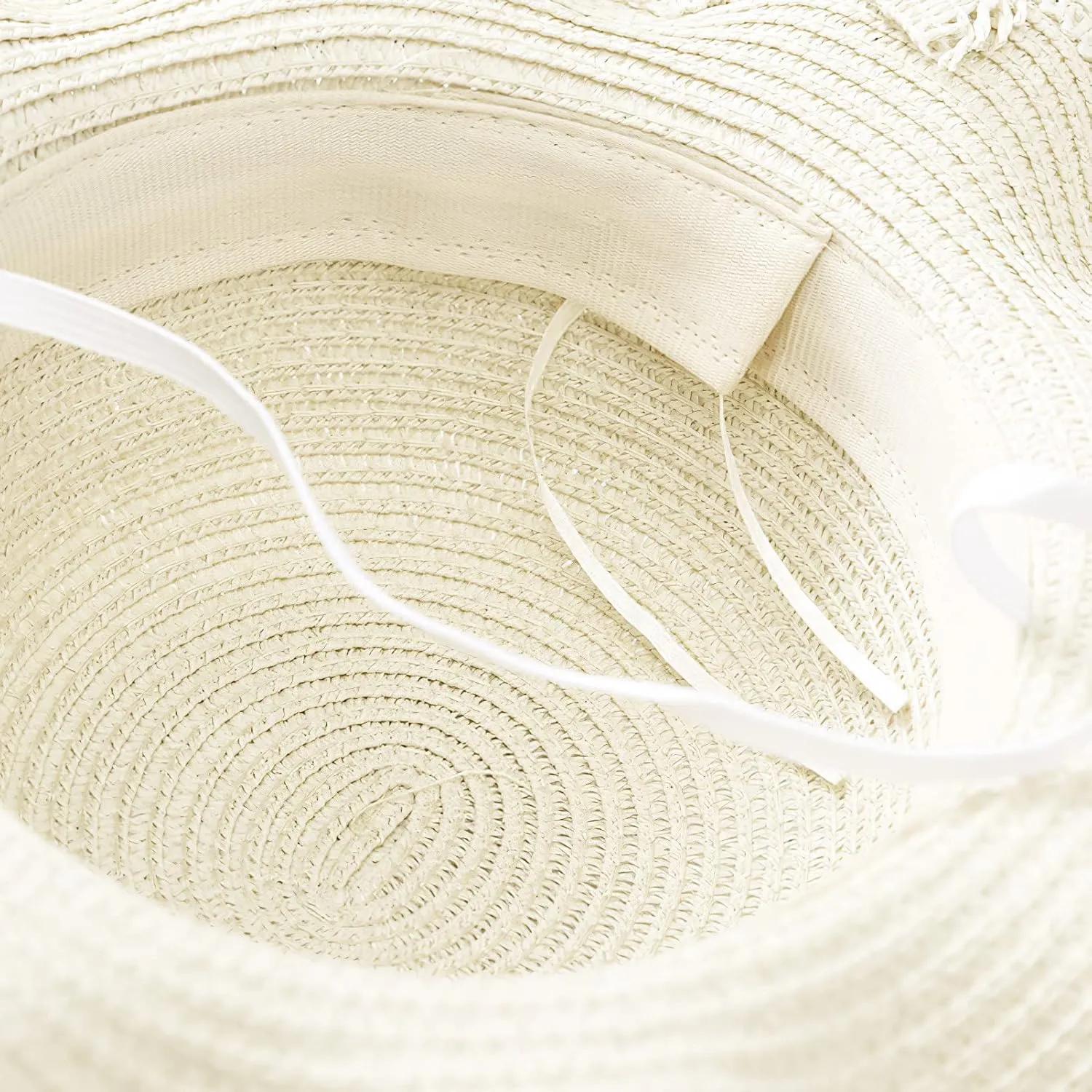 Girls Straw Hat Purse Bag Set Lace Brim Flowers Pearl Summer Beach Sun Hat Princess Shoulder Crossbody Bag Chin Strap
