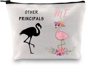 GJTIM Principal Gift Principal Appreciation Gift School Principal Cosmetic Bag (Other Principals Me)