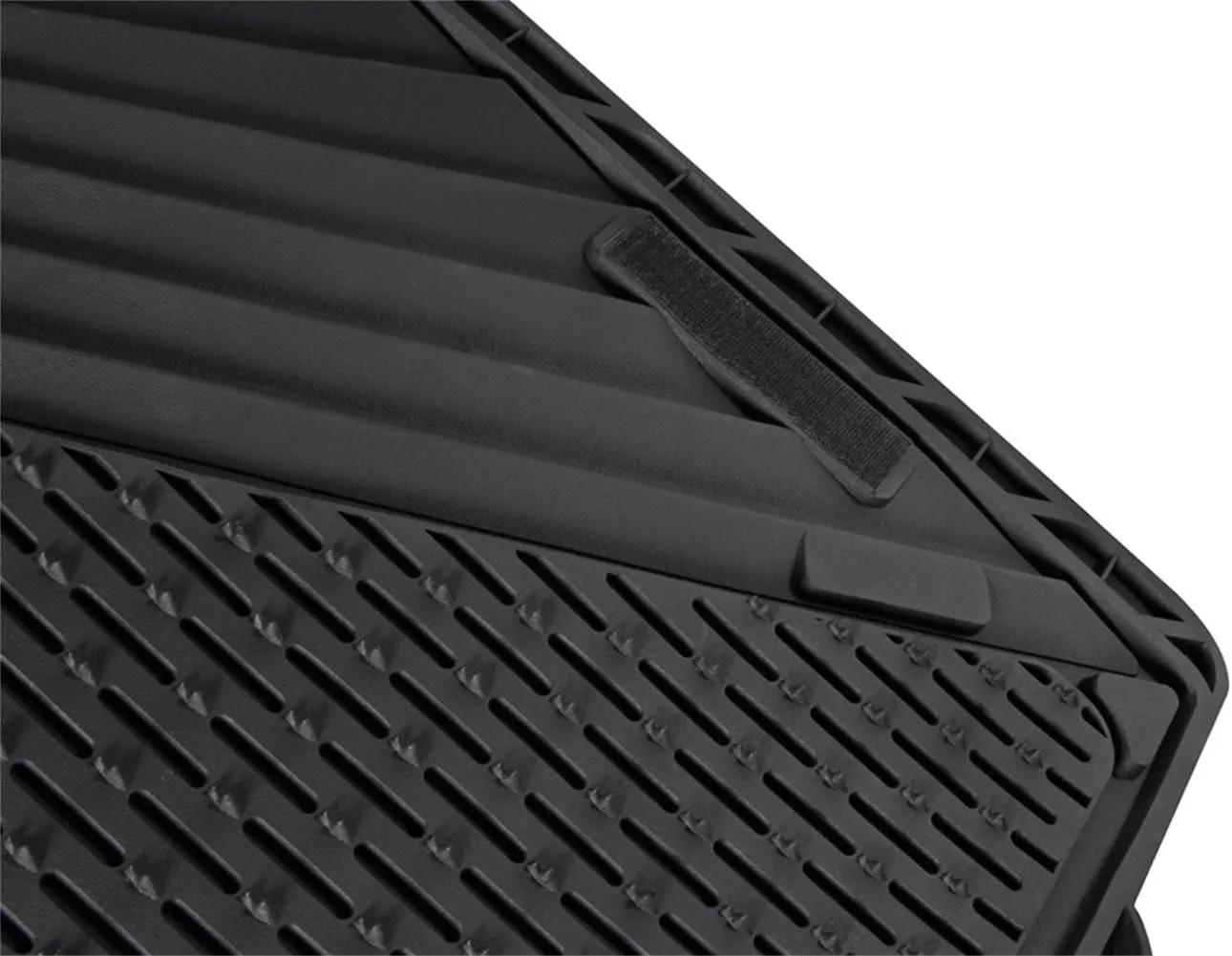 Go Gear 11179000 Full Size Heavy Duty Black Floor Mats (4 Piece Set)