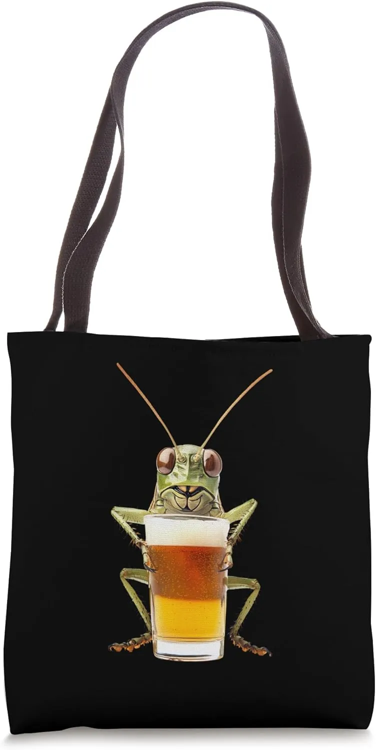 Grasshopper Beer Tote Bag