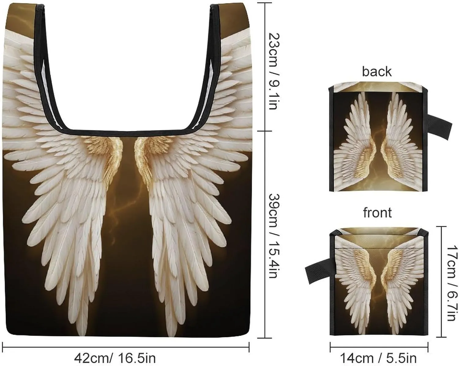 Grocery Bag Reusable Tote Bag Foldable A Curious Cat Shopping Bag Handbag Washable Shoulder Bag for Travel