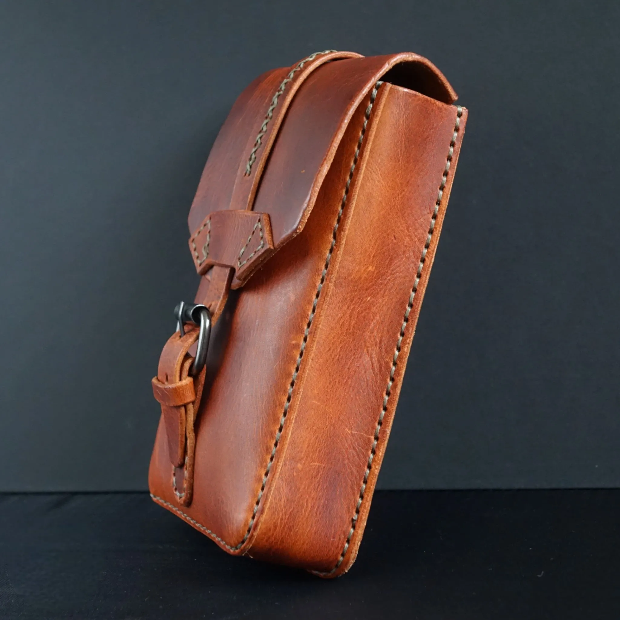 Handmade Leather Waist Bag- Belt Bag