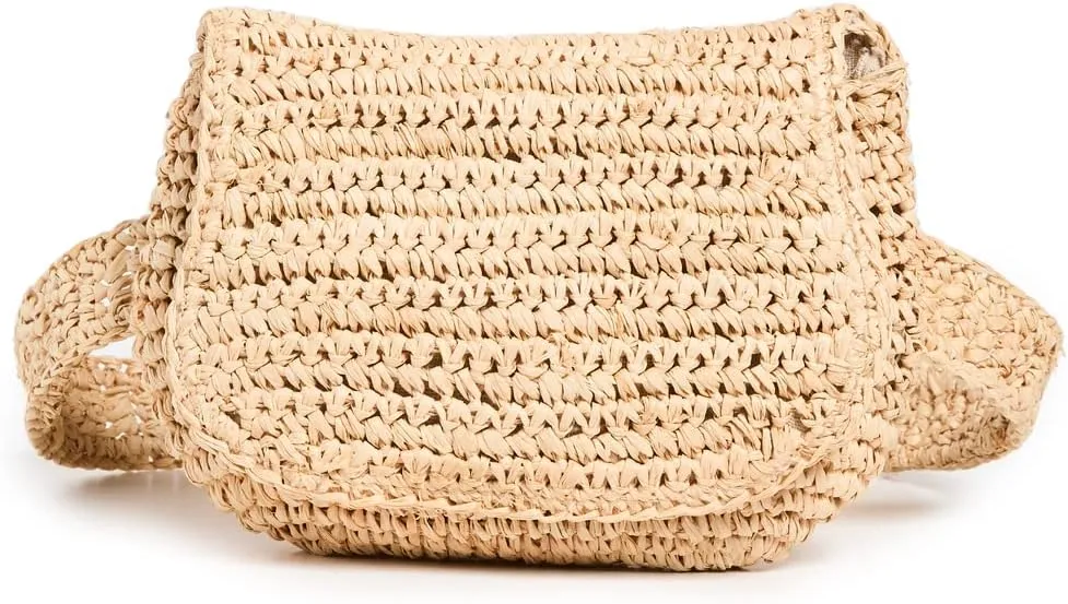 Hat Attack Women's Straw Belt Bag