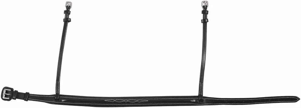 Henri de Rivel Pro Wide Padded Raised Fancy Stitched Noseband for Mono Crown Bridle